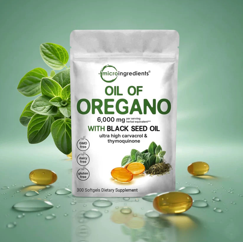 PACK 2 en 1 - Aceite de Orégano + Aceite de Semilla Negra 60 cápsulas