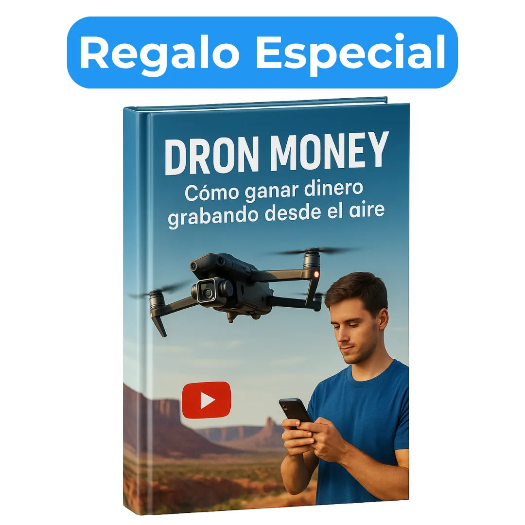 Dron 4k Full HD + EBook de Regalo