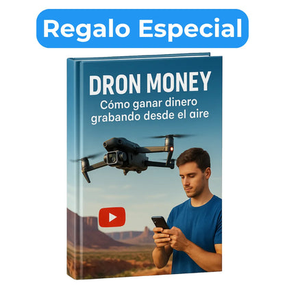 Dron 4k Full HD + EBook de Regalo